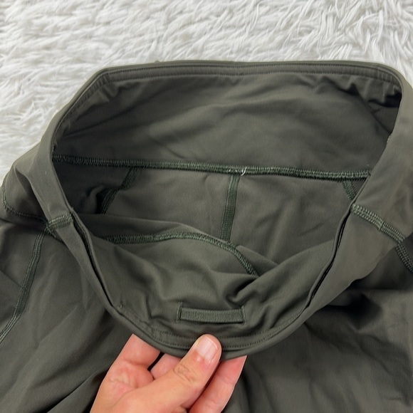 Lululemon Pace Rival Crop *Full-On Luxtreme 22" Dark Olive - Picture 3 of 5